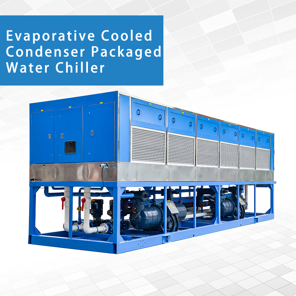 Evaporative Cooled Condenser Packaged Water Chiller